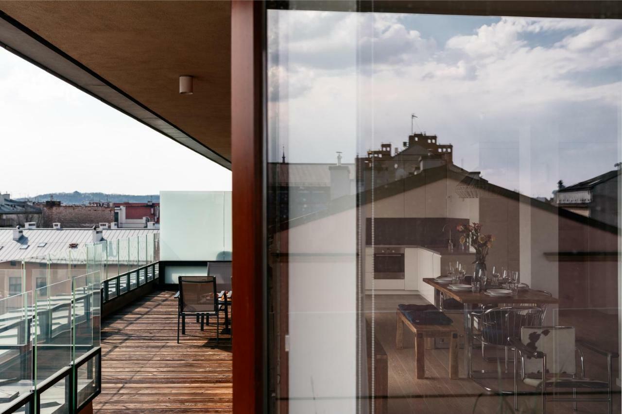 Penthouse Uptown - Loftaffair Lejlighed Kraków Eksteriør billede